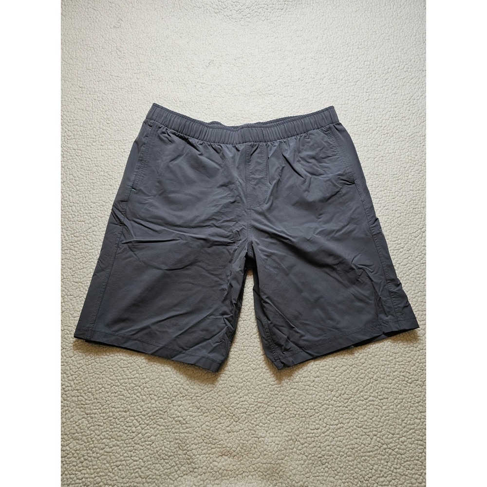 Myles Apparel Everyday Shorts Charcoal Gray Mens XL Long Mesh Lined 8" Inseam